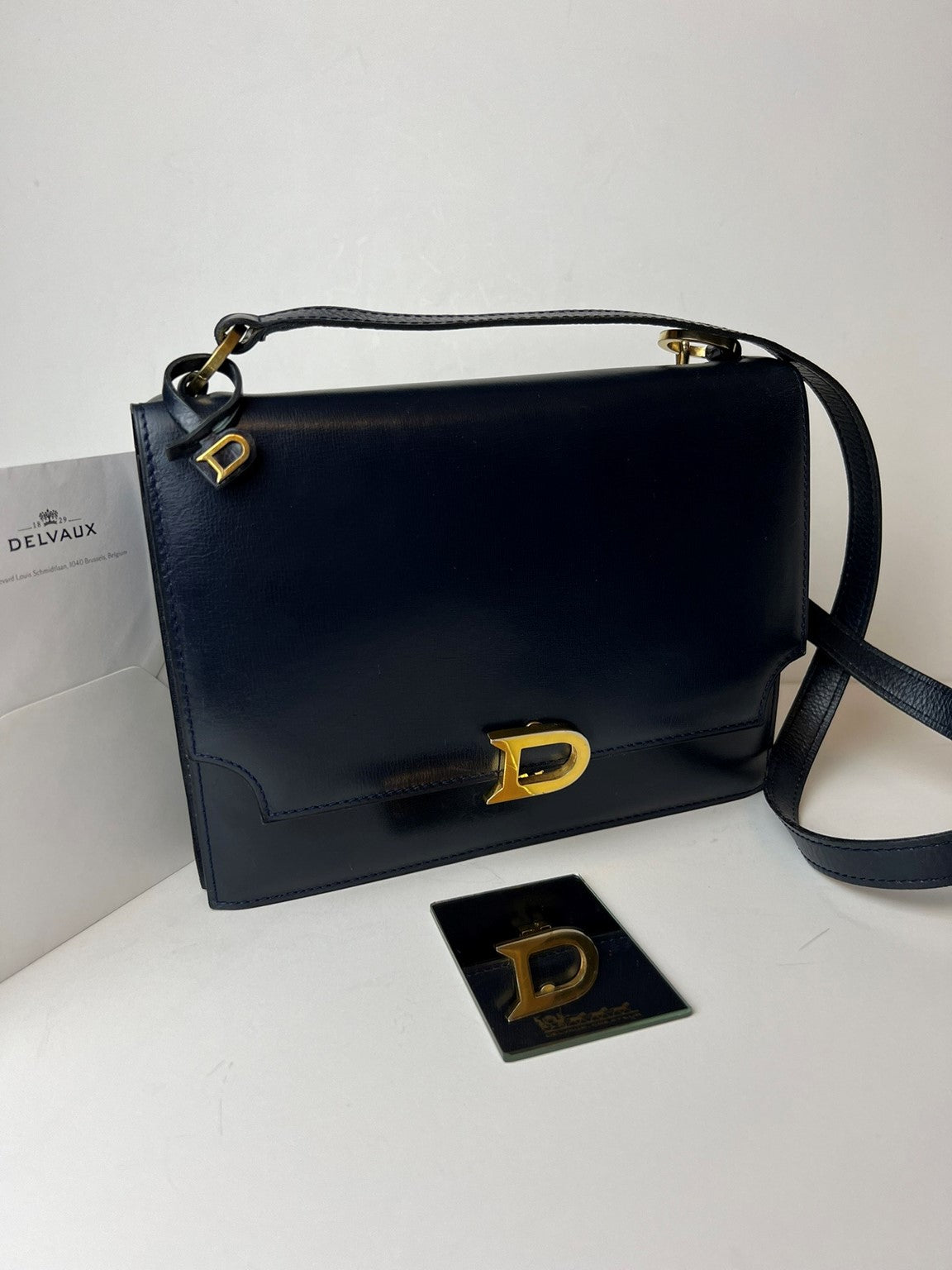 Delvaux vintage Madame - Marronier