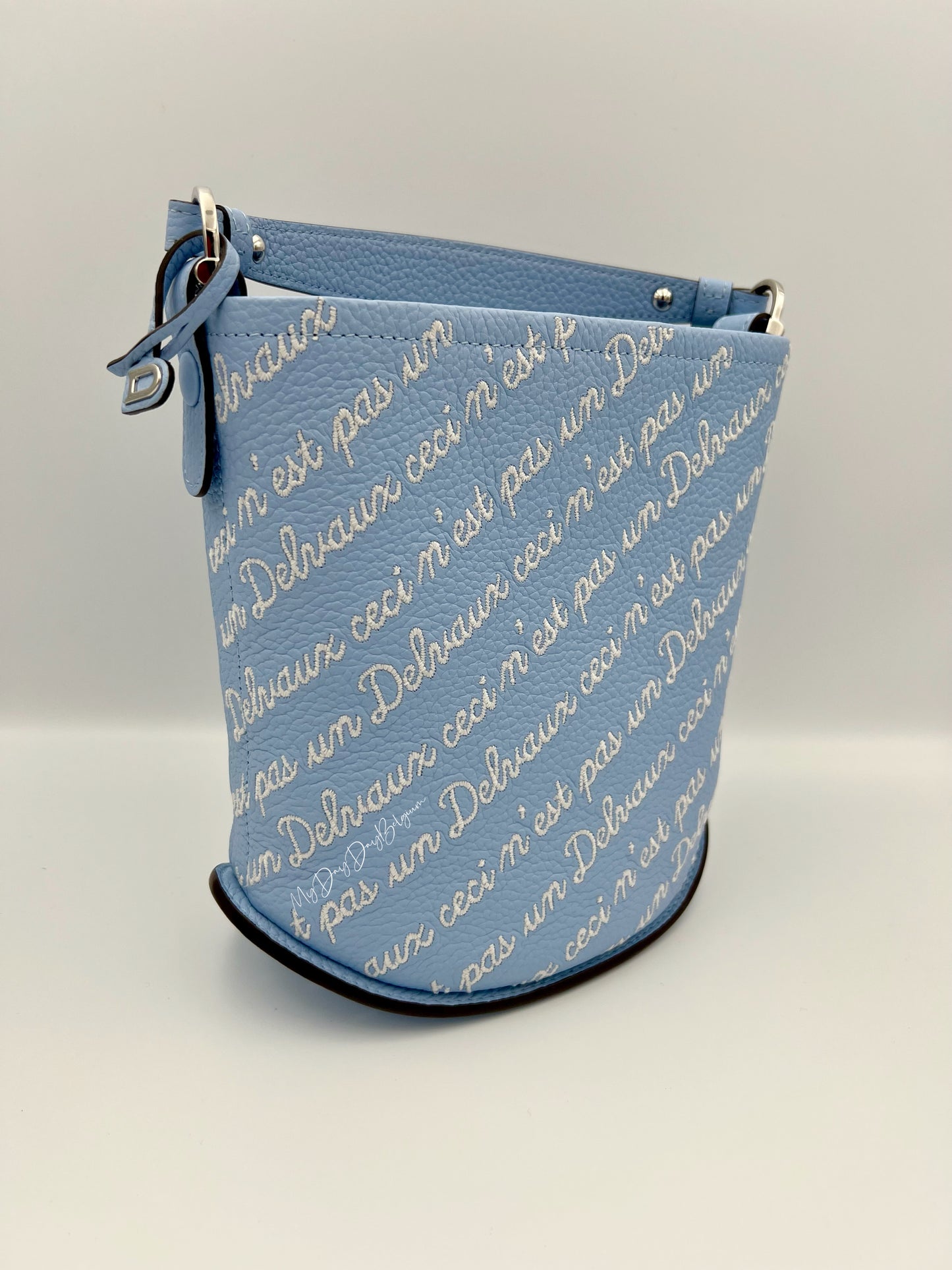 Delvaux Pin bucket 125 years of Magritte edition 2024