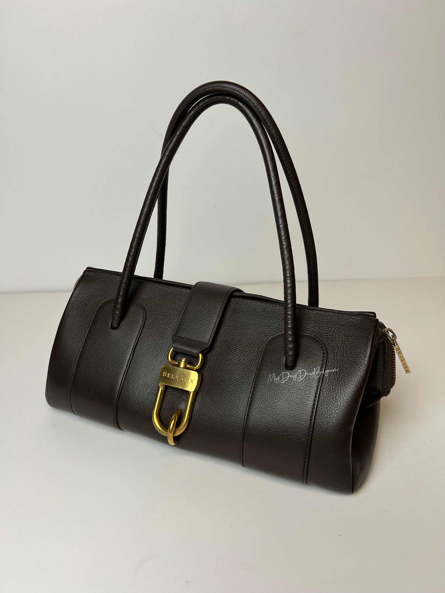 Delvaux George vintage handbag 2004 café