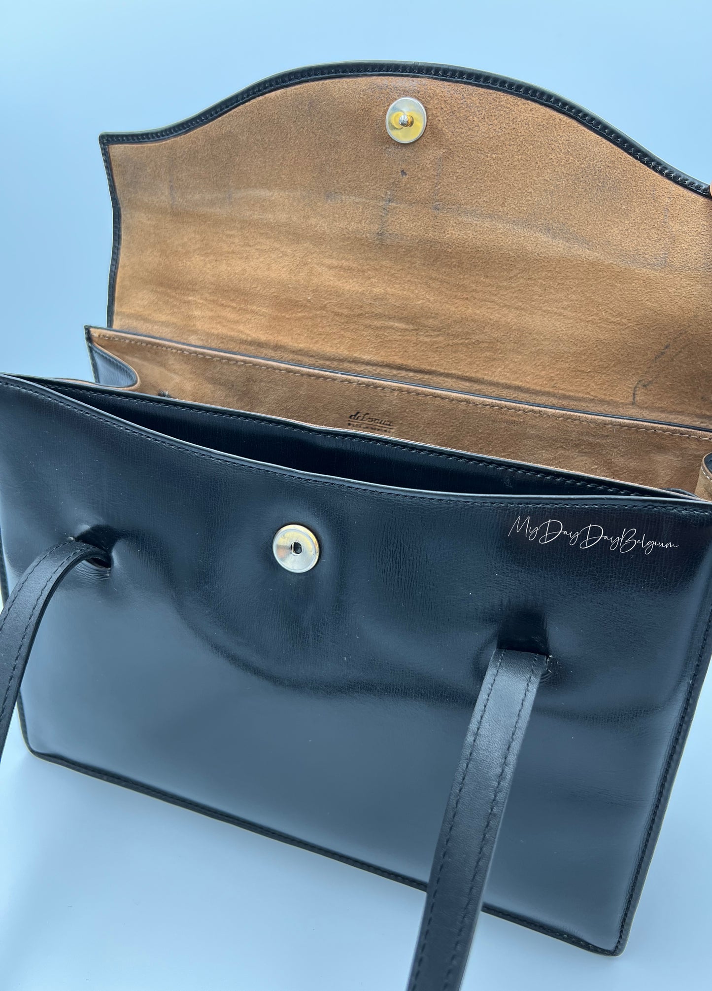 Delvaux vintage top handle 1957