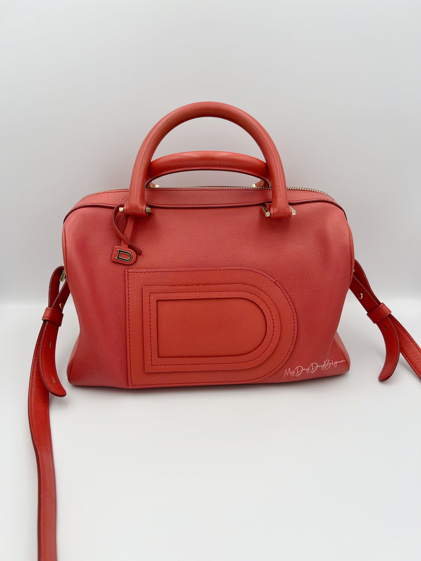 Delvaux Louise Boston PM top handle crossbody bag allure 2015