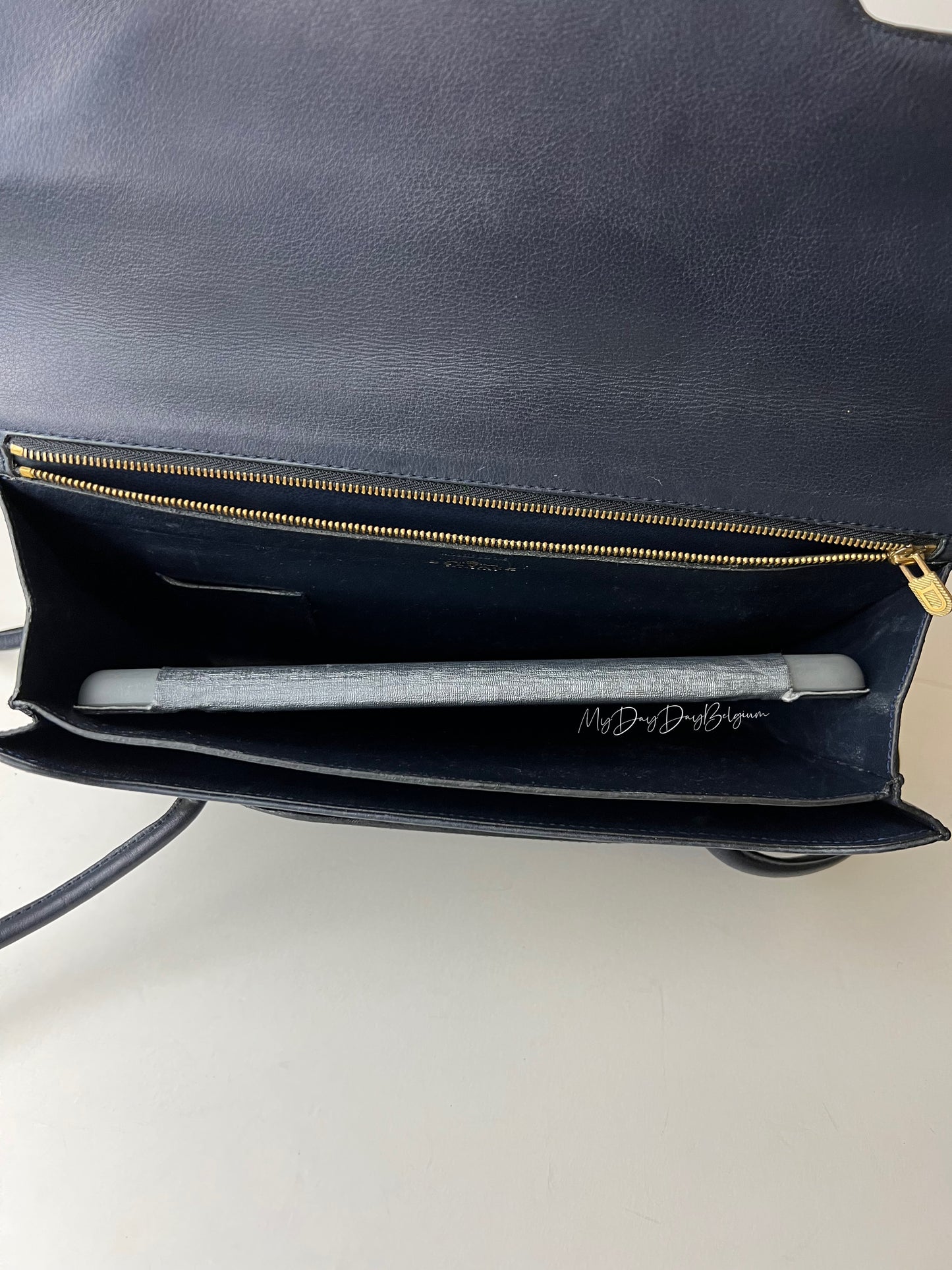 Delvaux toile de cuir
