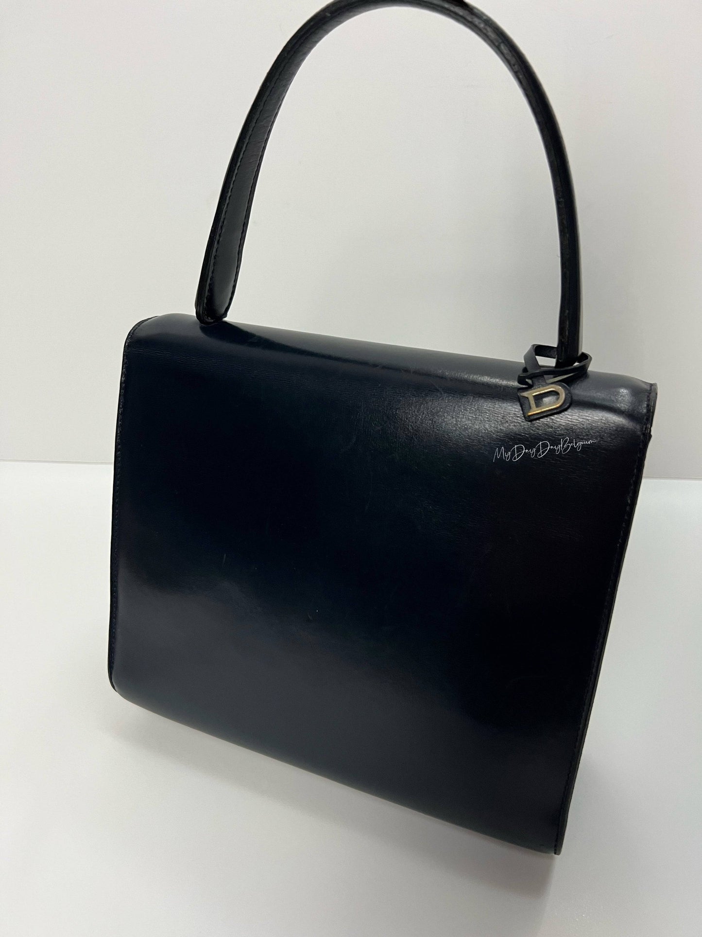 Delvaux vintage 1969 in blue marine