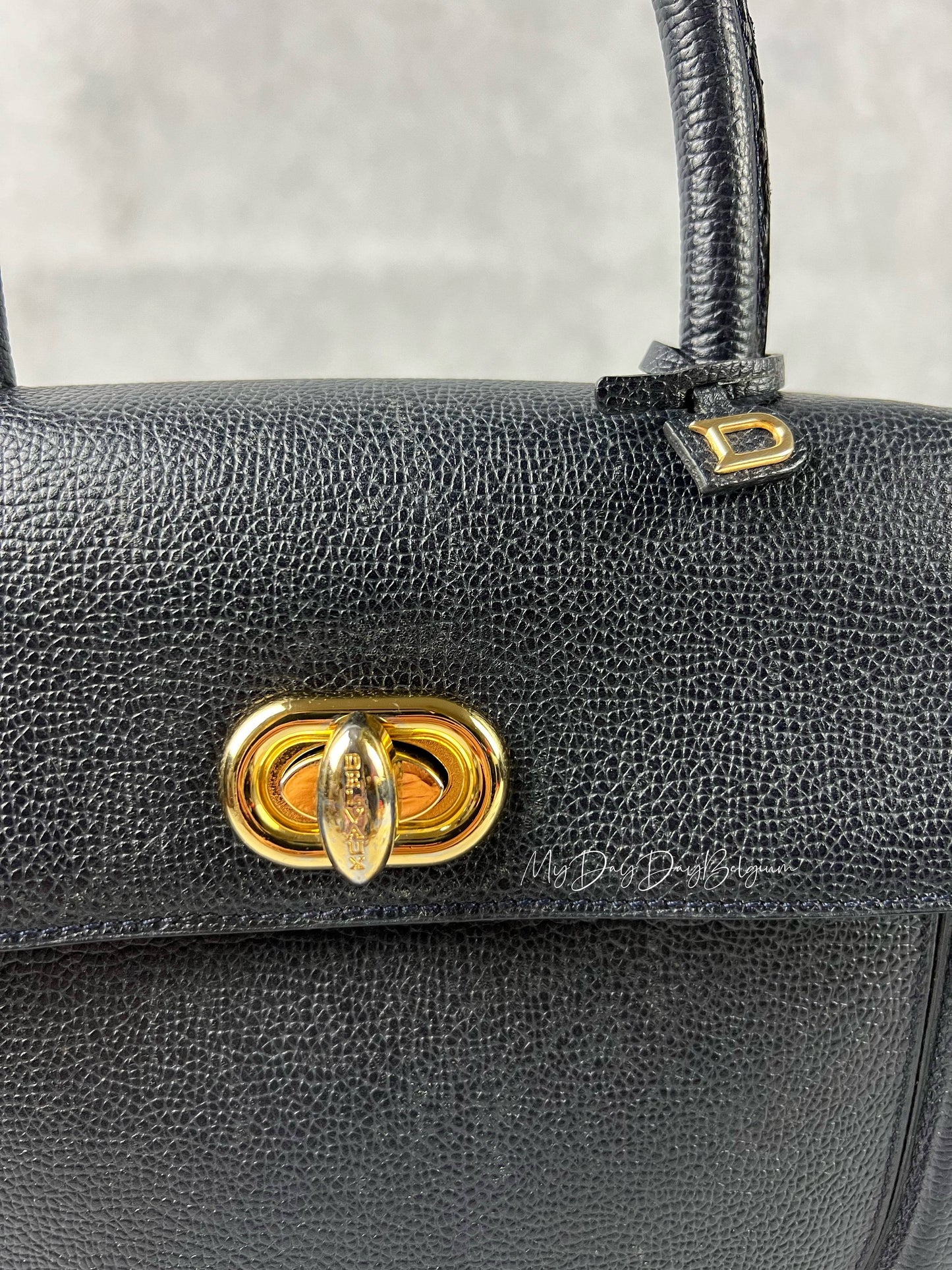Delvaux vintage top handle bag 1992