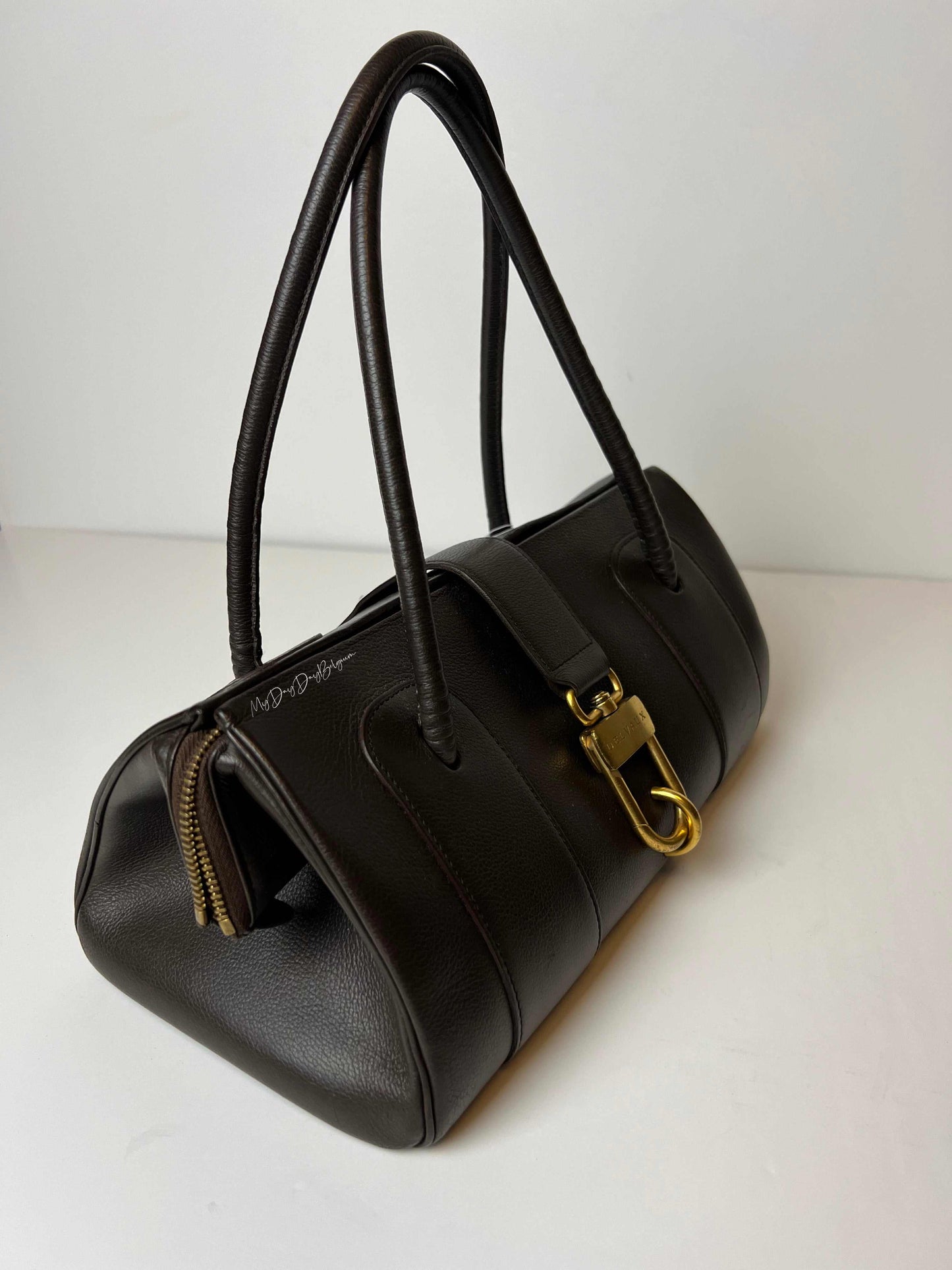 Delvaux George vintage handbag 2004 café