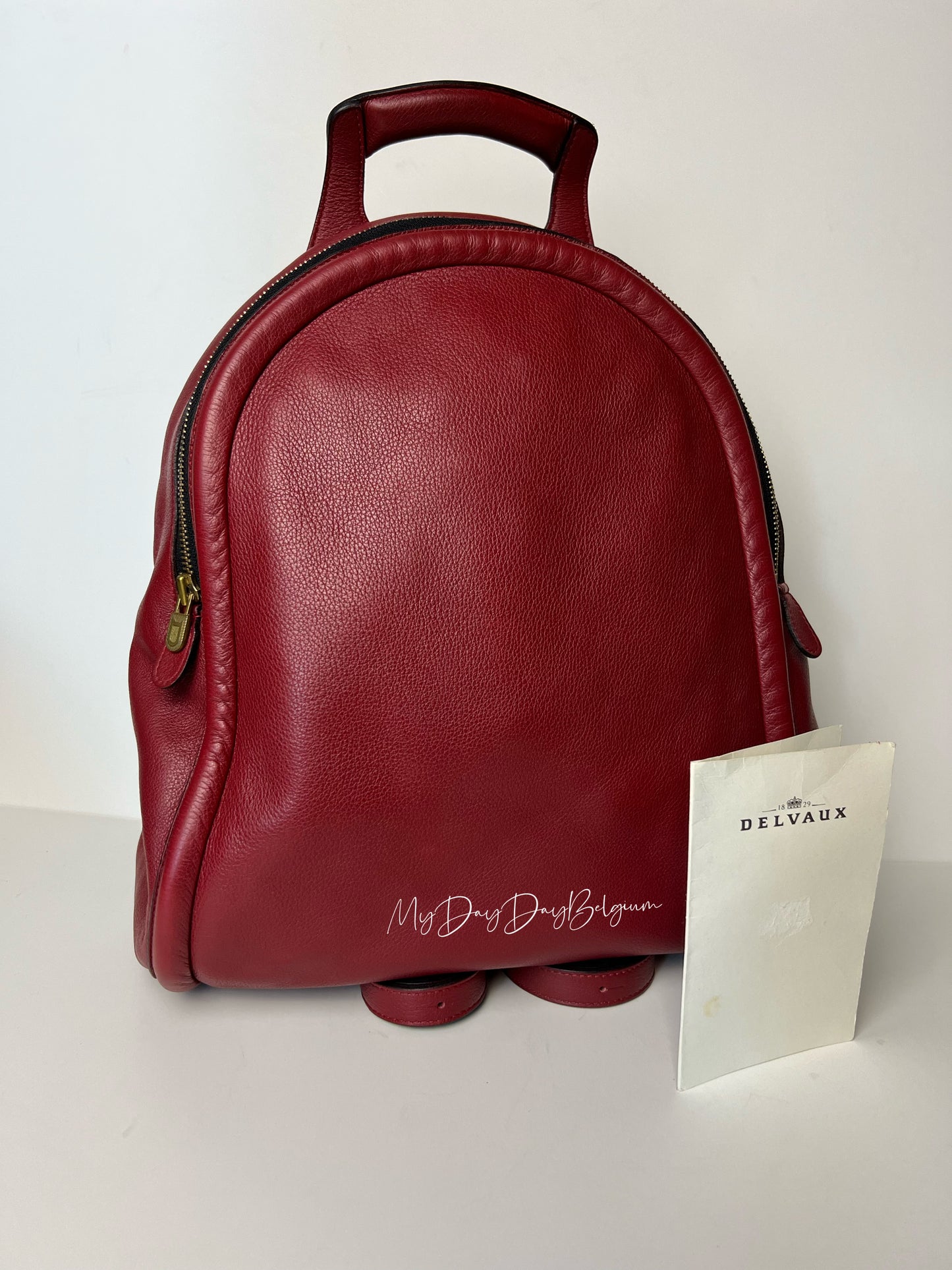 Delvaux vintage "corcovado" rucksack 1990s