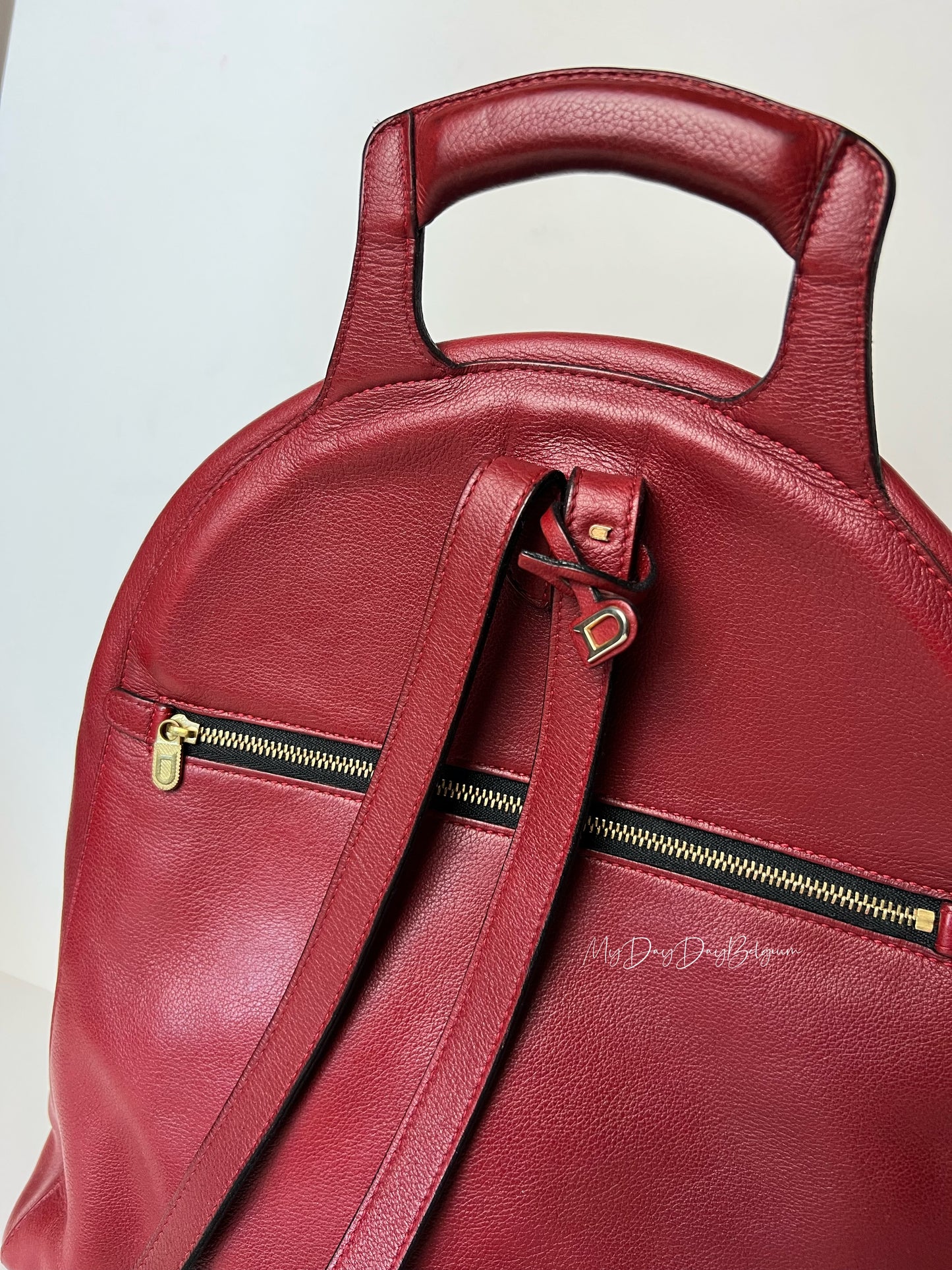 Delvaux vintage "corcovado" rucksack 1990s