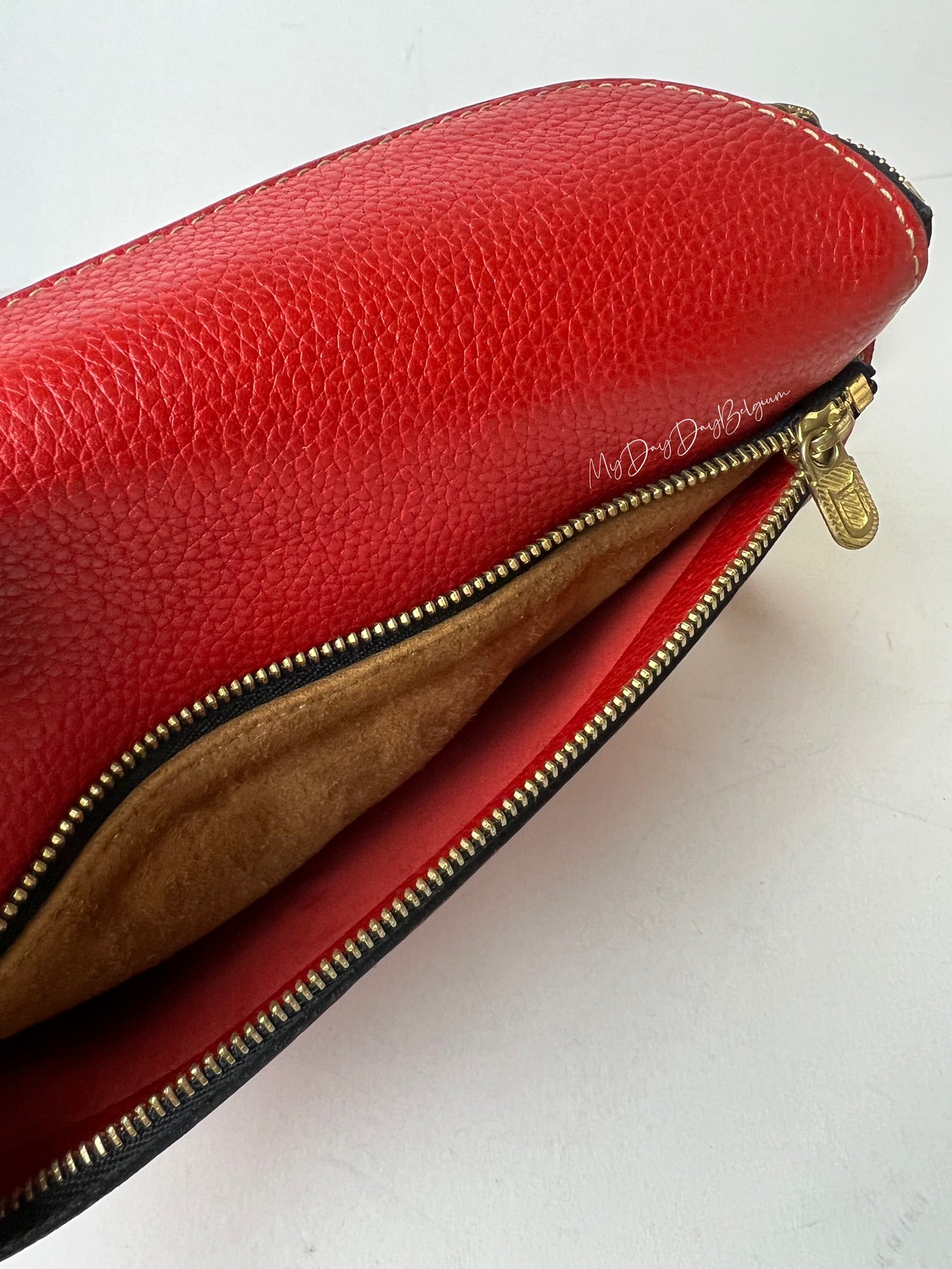 Delvaux Macao in toile de Cuir