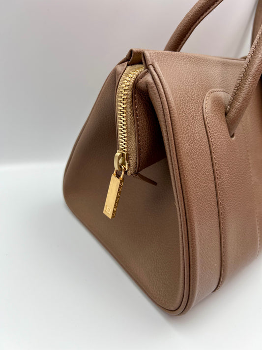 Delvaux Georges Top Handle Taupe 2004