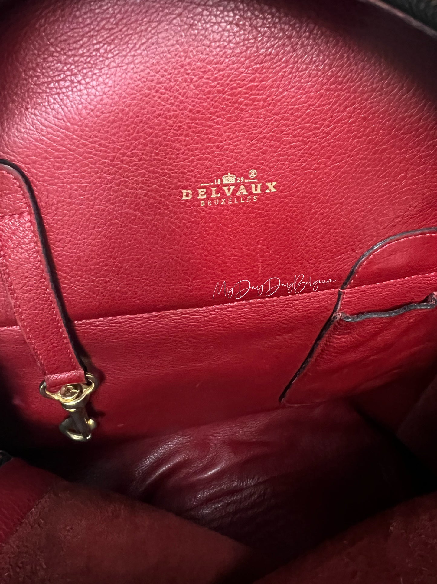 Delvaux vintage "corcovado" rucksack 1990s