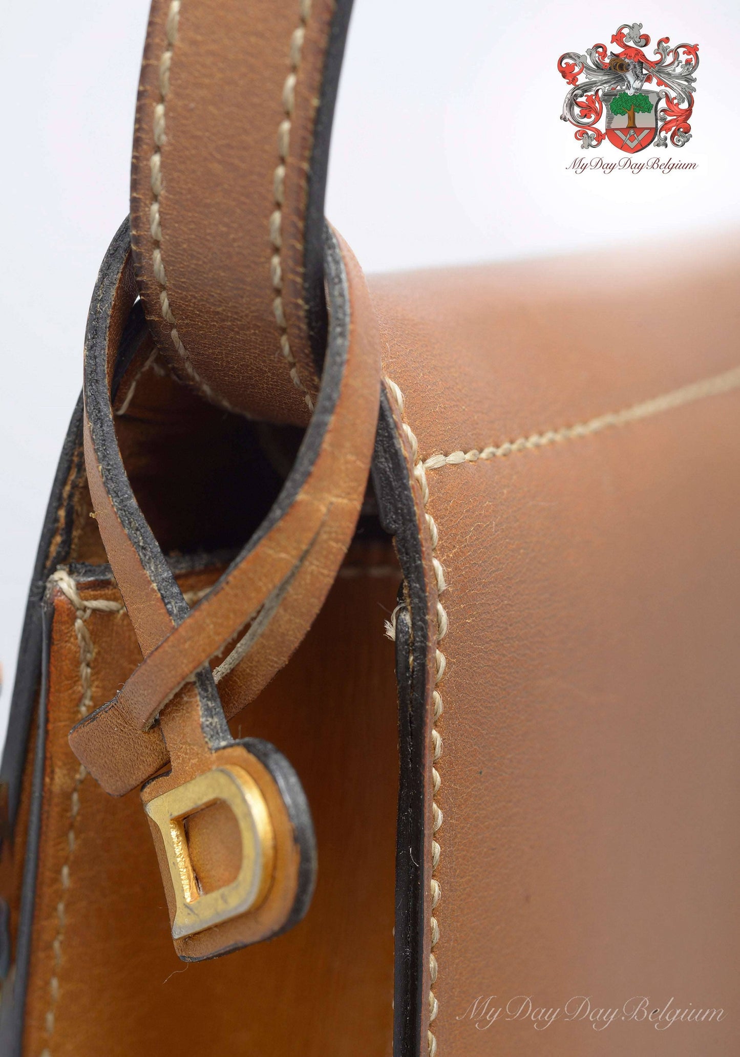 1980 Delvaux Gué crossbody and pochette