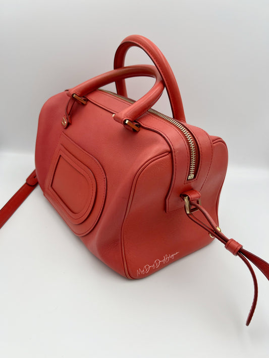 Delvaux Louise Boston PM top handle crossbody bag allure 2015