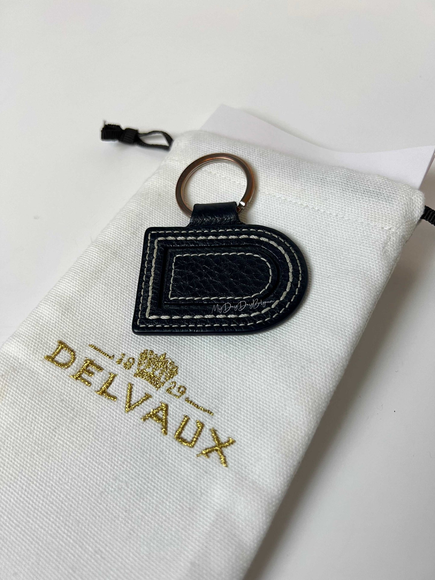 Delvaux Keychain blue
