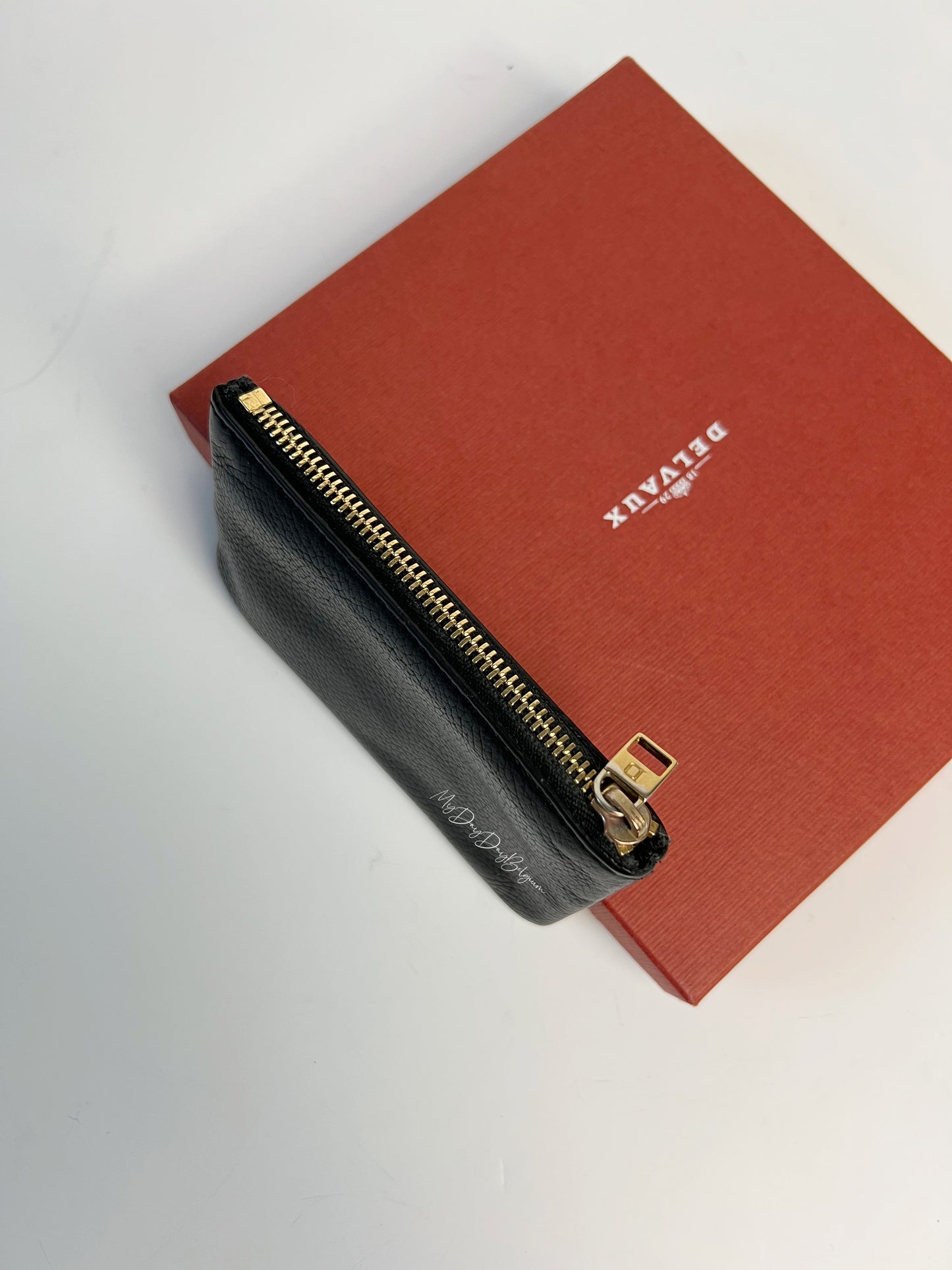 Vintage Delvaux coin / key holder