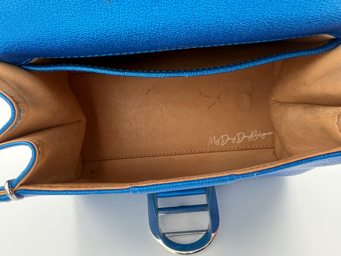 Delvaux Brillant electric blue