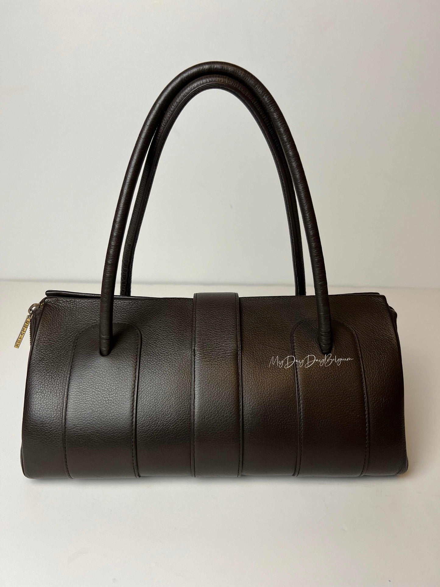 Delvaux George vintage handbag 2004 café