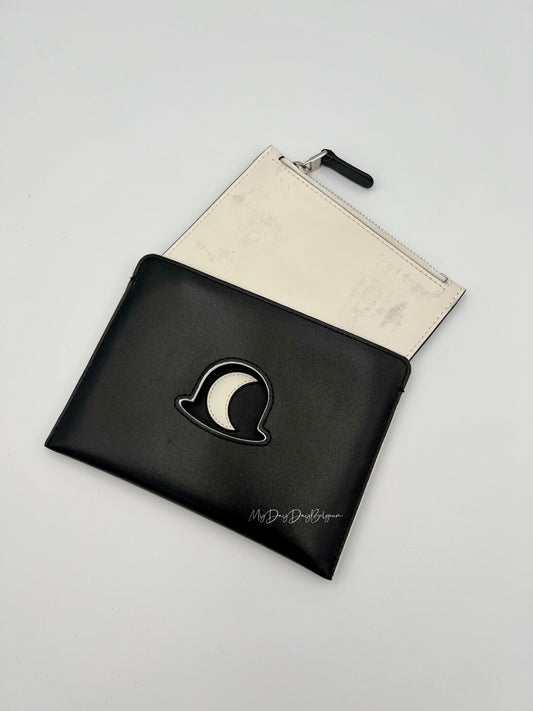 Delvaux Magritte Bowler hat "trompe l'oeuil" coin card case 2022