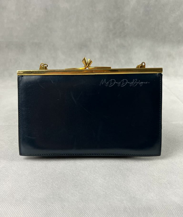 Delvaux mini wallet on chain bag 1964
