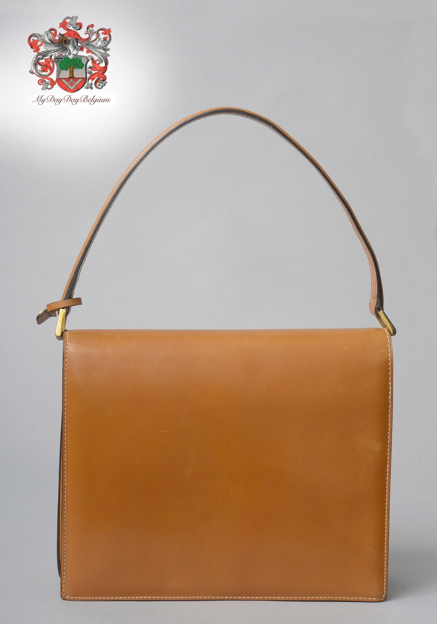 Delvaux vintage top handle handbag 1975