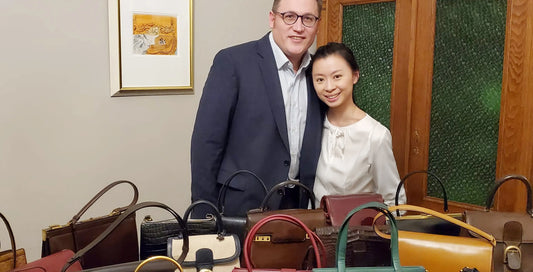 “These are our babies – you can’t put a price on that”. Brussel’s residents Jerry & Grace share their passion for Delvaux handbags