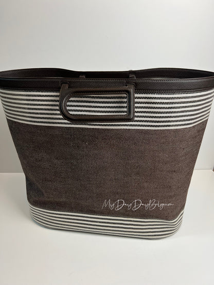 Delvaux D to D Tote Shoulderbag Black / Grey / White 2018