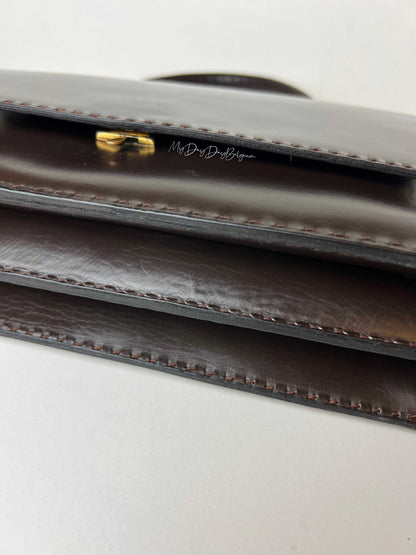 Delvaux Vintage Top Handle Brown 1970