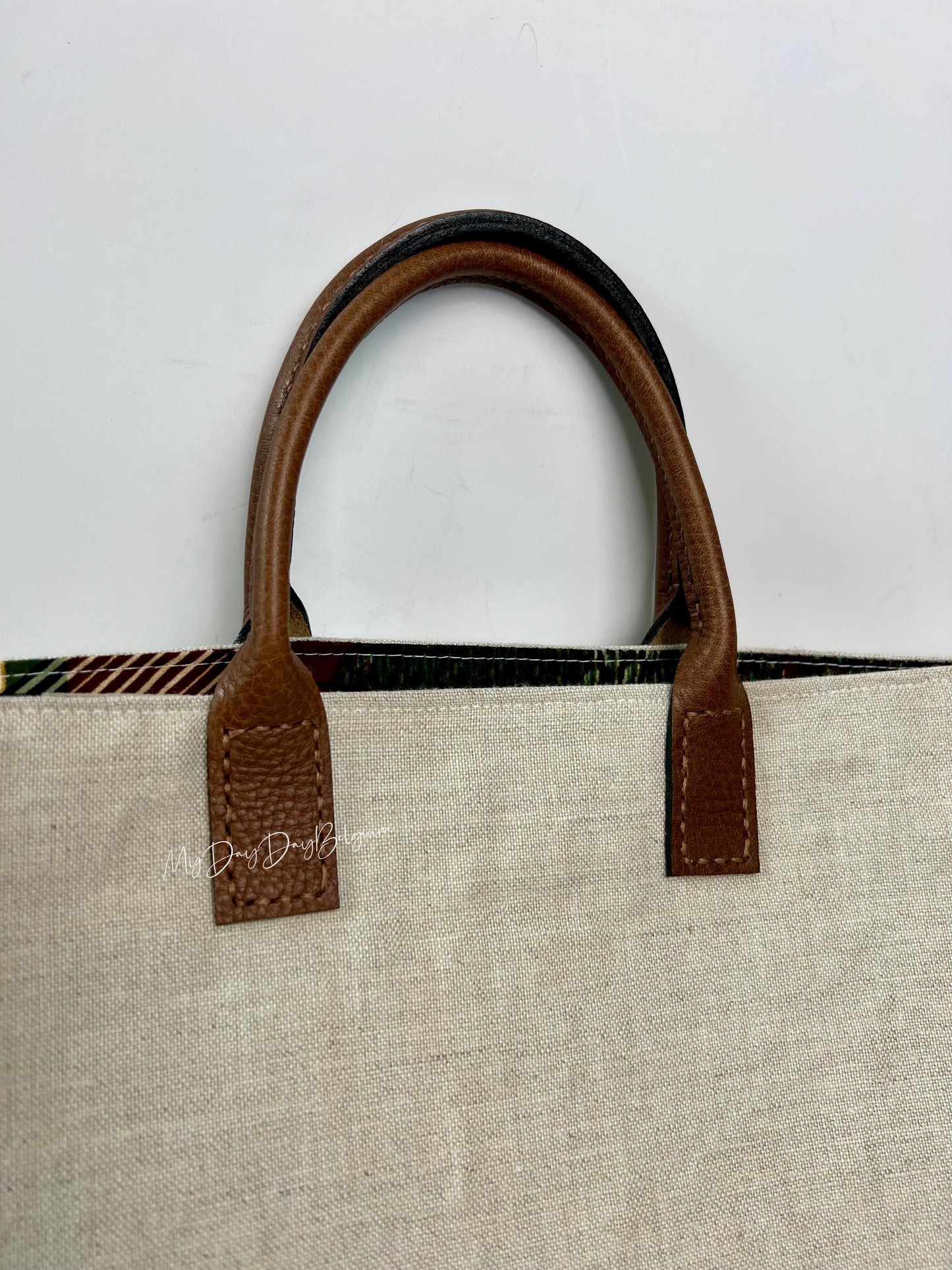 Upcycled Delvaux Tote bag