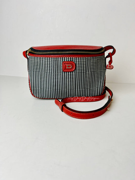 Delvaux Macao in toile de Cuir