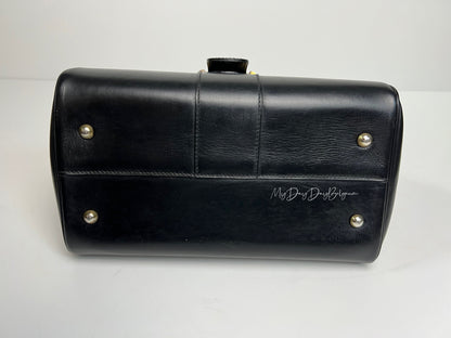 Delvaux Brillant Top Handle Black 1970's