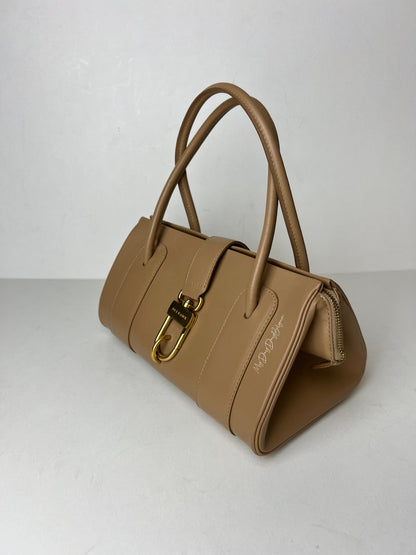 Delvaux Georges Top Handle Taupe 2004
