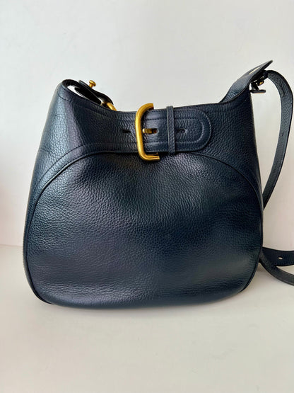Delvaux Souverain Crossbody / Shoulder Bag Black 1997