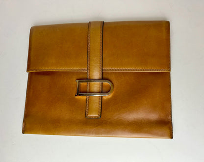 Delvaux Vintage Pochette Camel 1973