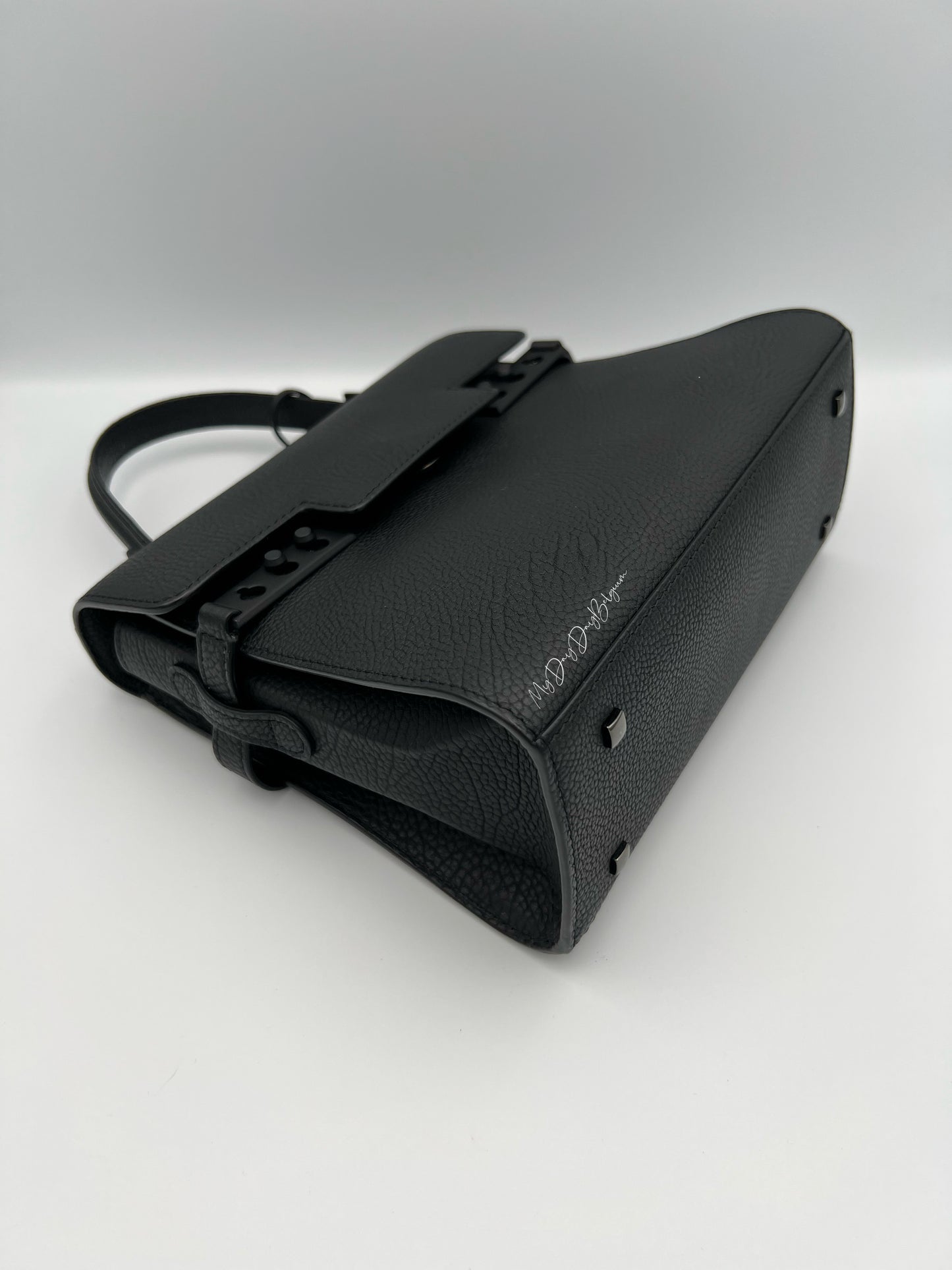 Delvaux Tempête PM so black limited edition crispy calf 2022