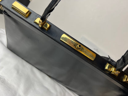 Delvaux Vintage Top Handle Black 1963