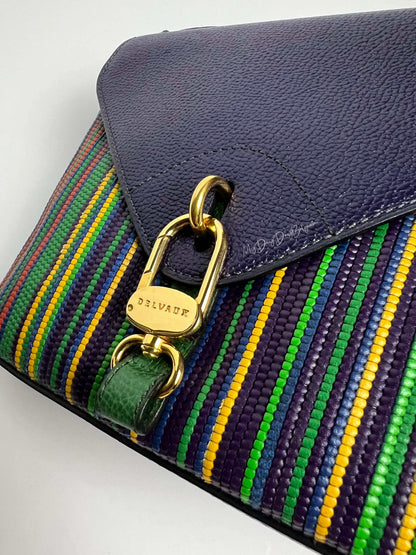 Delvaux vintage Crossbody / Shoulder Bag Green 1999