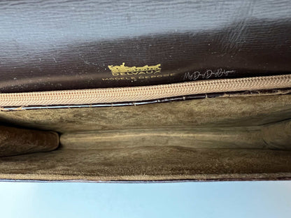 Delvaux Vintage Top Handle Brown 1973