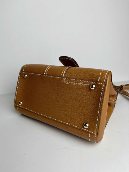 Delvaux Brillant surpiqué