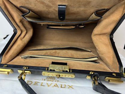 Delvaux Vintage Top Handle Black 1963