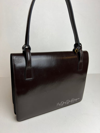 Delvaux vintage top handle 1970's
