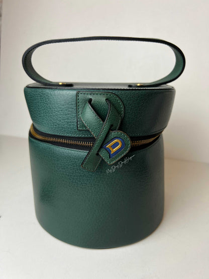Delvaux Vintage Top Handle Green 1989