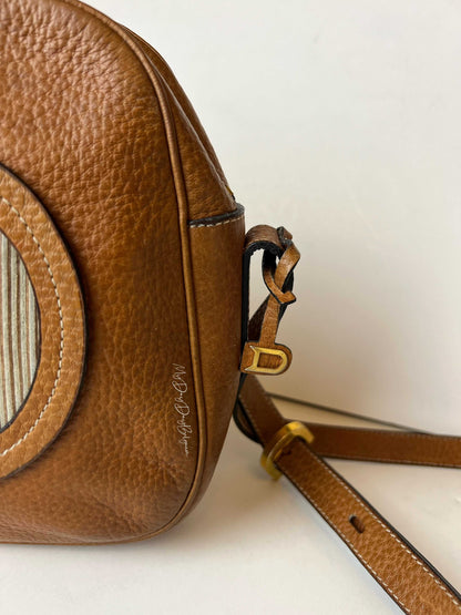 Delvaux Vintage Special Edition Crossbody / Shoulder Bag Brown 1985