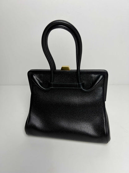 Delvaux Vintage Top Handle Black 1990's
