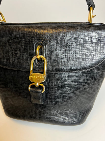 Delvaux Vintage Top Handle Black 2000's