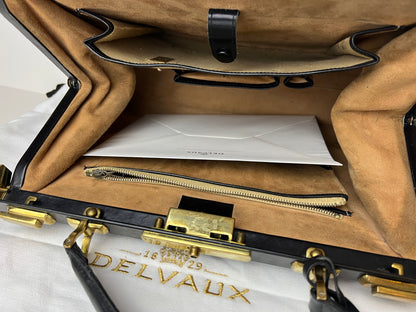 Delvaux Vintage Top Handle Black 1963