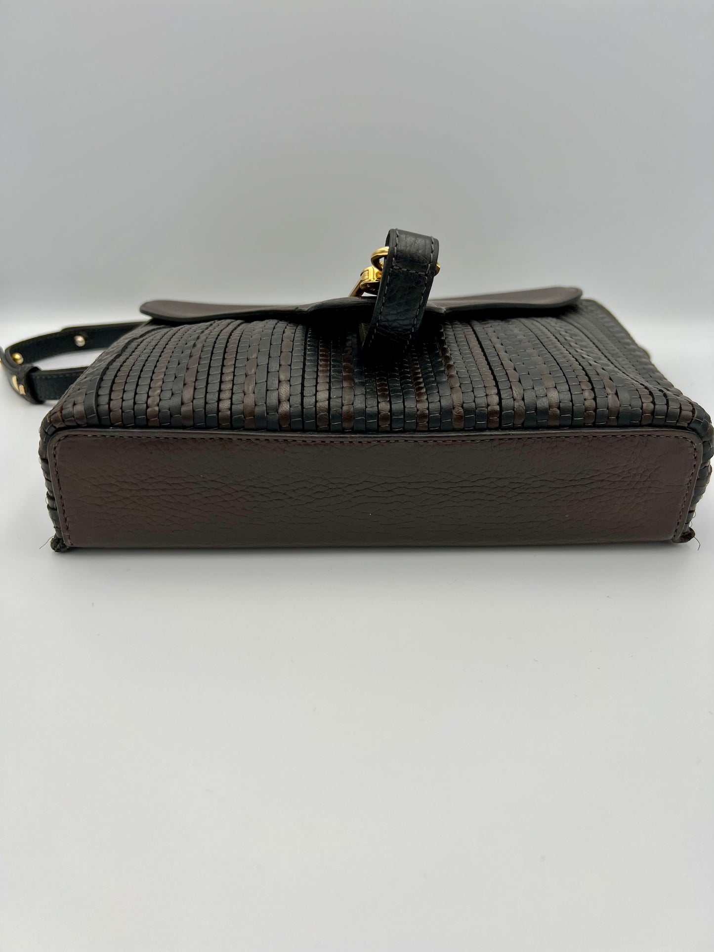 Delvaux toile de cuir 1997