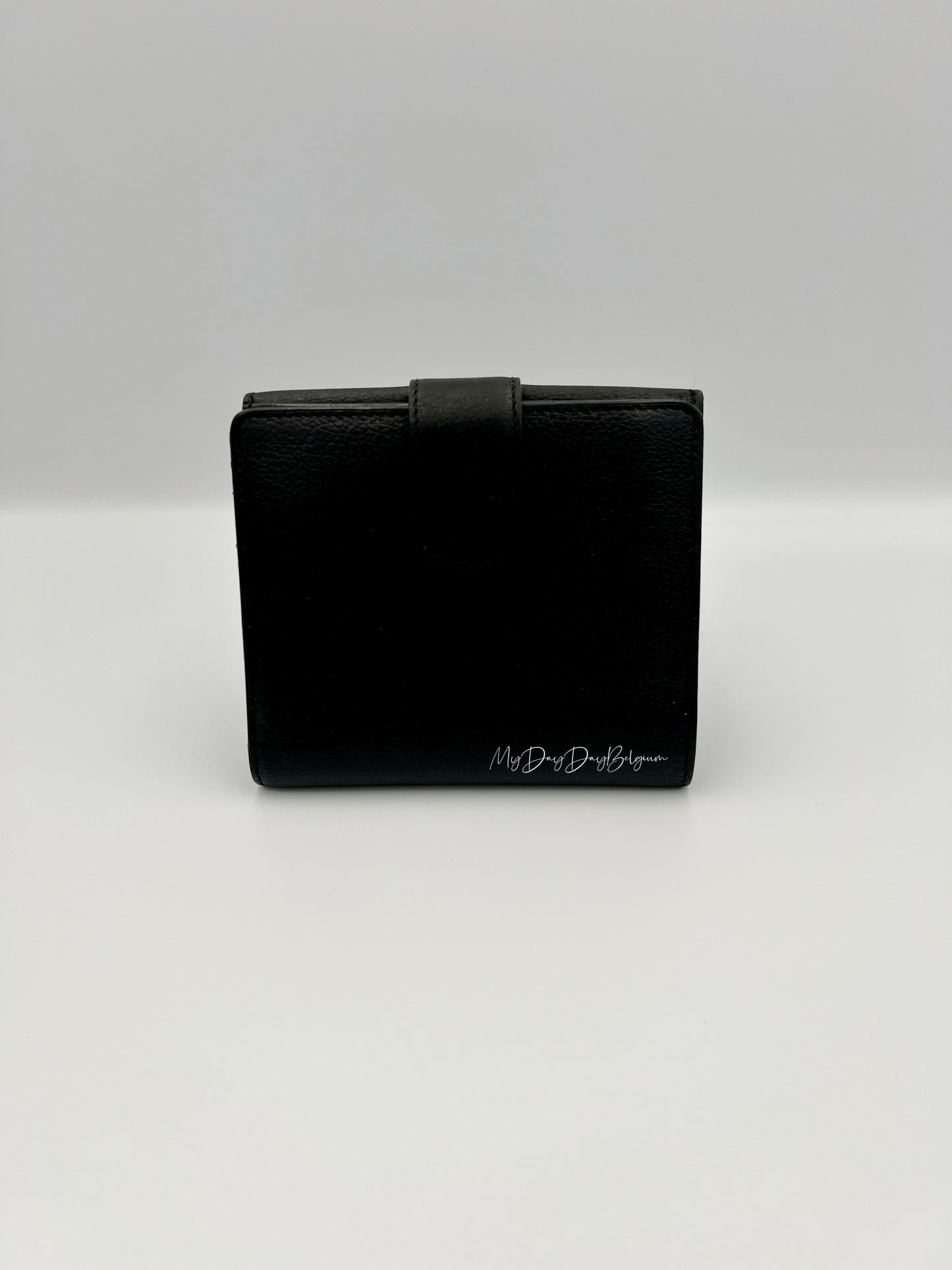 Delvaux wallet black 1990's
