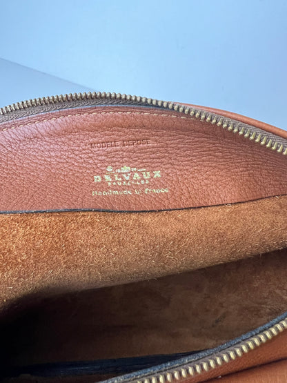 Delvaux Vintage Crossbody / Shoulder Bag Camel 1990's