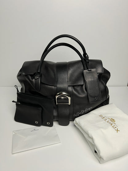 Delvaux Brillant XXL Top Handle Black 2018