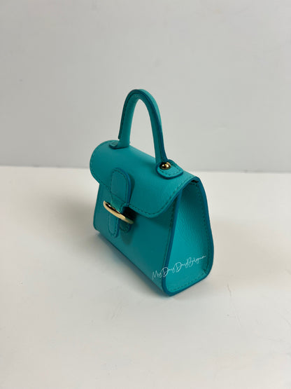 Delvaux Vintage Brillant Miniature Blue Tiffany 2010