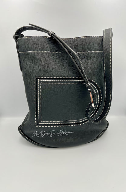 Delvaux Pin Taurillon surpiqué